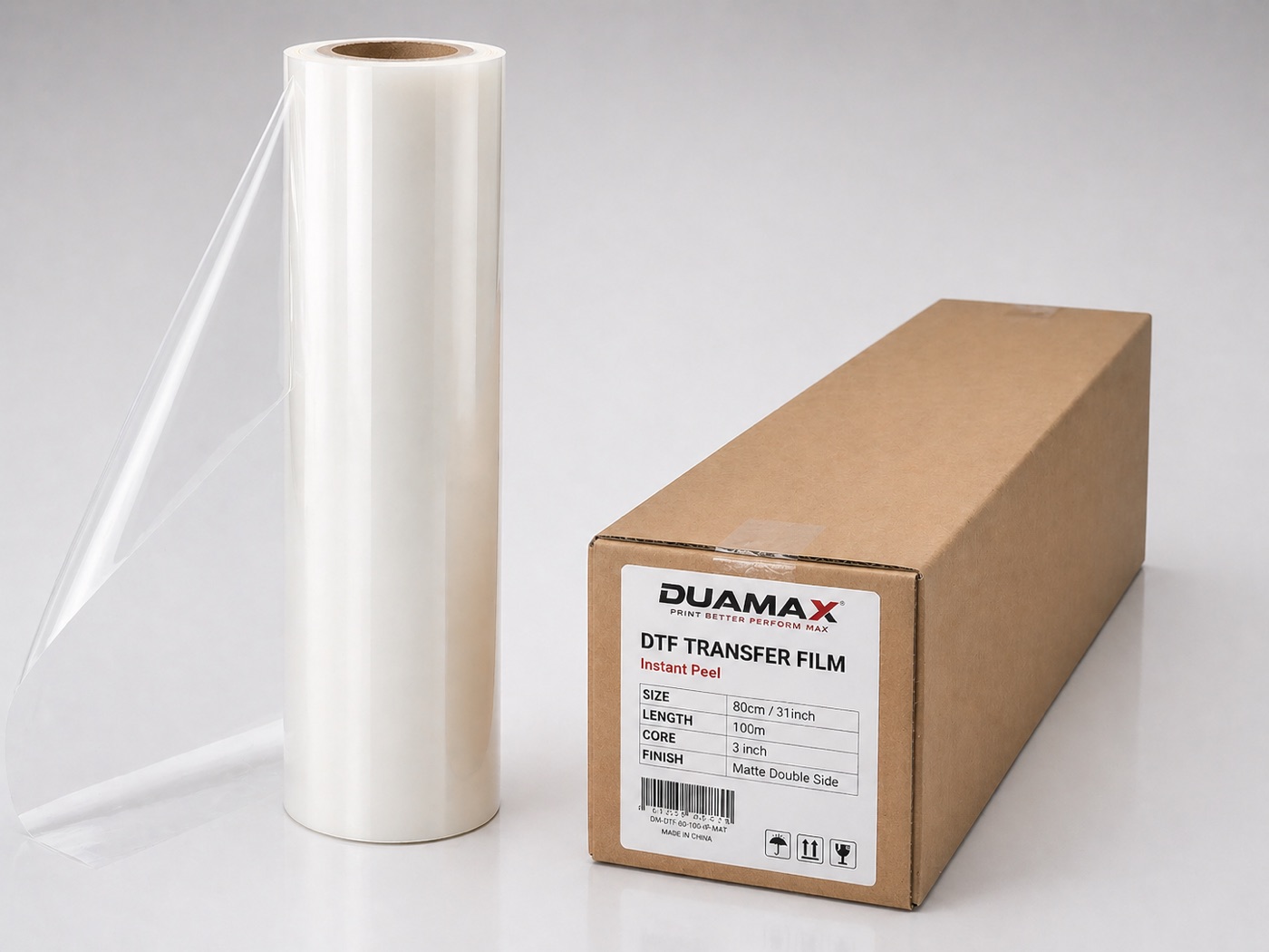 31.5" instant-peel DTF transfer film roll